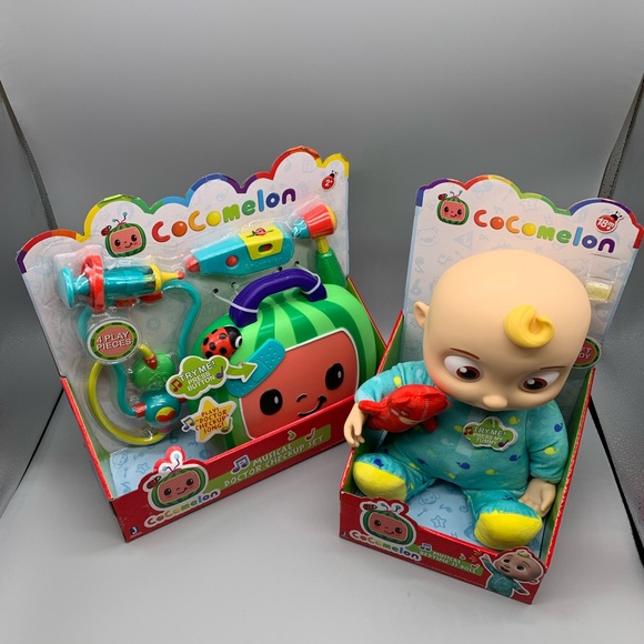 Cocomelon Bundle-JJ Bedtime Doll+Musical Check Up - Picture 2 of 4
